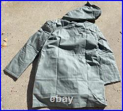 Wwii German Heer Army Mouse Grey M44 Winter Rabbit Fur Parka-size 2 (42-44r)