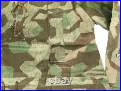 Wwii German Heer Army Splinter Camo Reversible Field Smock- Size 1 (38-42r)