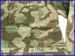 Wwii German Heer Army Splinter Camo Reversible Field Smock- Size 3 (44-48r)