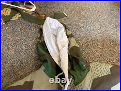 Wwii German Heer Army Splinter To White Camo Winter Parka-large, At The Front