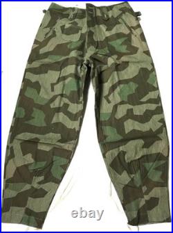 Wwii German Heer Luftwaffe Splinter Camo Field Trousers- Size 3 34-36 Waist Wwii German Heer Luftwaffe Splinter Camo Field Trousers- Size 3 34-36 Waist