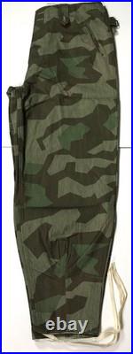 Wwii German Heer Luftwaffe Splinter Camo Field Trousers- Size 3 34-36 Waist Wwii German Heer Luftwaffe Splinter Camo Field Trousers- Size 3 34-36 Waist
