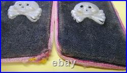 Wwii German Heer Panzer Tank Collar Tabs