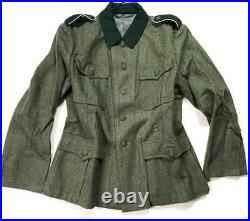 Wwii German Heer Waffen M1936 M36 Wool Combat Field Grey Tunic