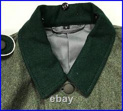 Wwii German Heer Waffen M1936 M36 Wool Combat Field Grey Tunic-xlarge