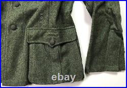 Wwii German Heer Waffen M1936 M36 Wool Combat Field Grey Tunic-xlarge