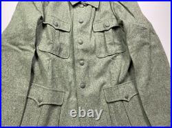 Wwii German Heer Waffen M1940 M40 Wool Combat Field Grey Tunic-medium