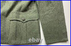 Wwii German Heer Waffen M1940 M40 Wool Combat Field Grey Tunic-xlarge