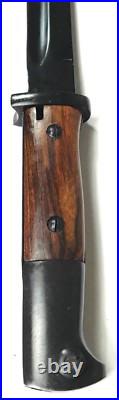 Wwii German K98 Rifle Bayonet & Scabbard