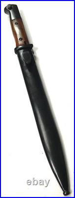Wwii German K98 Rifle Bayonet & Scabbard