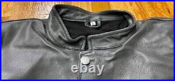 Wwii German Kriegsmarine Uboat Em Nco Crew Cold Weather Leather Jacket- 42r, 44r