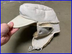 Wwii German Luftwaffe Paratrooper Winter Field Hat Cap-large, Made By Fj Fabrik