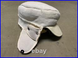 Wwii German Luftwaffe Paratrooper Winter Field Hat Cap-large, Made By Fj Fabrik