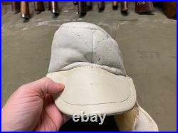 Wwii German Luftwaffe Paratrooper Winter Field Hat Cap-large, Made By Fj Fabrik