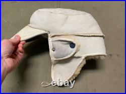 Wwii German Luftwaffe Paratrooper Winter Field Hat Cap-large, Made By Fj Fabrik