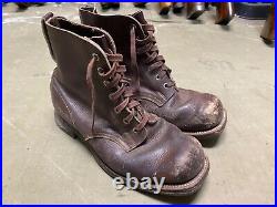 Wwii German M1931 M31 Boots Low Boots- Size 10, Period War Swedish Made Wwii German M1931 M31 Boots Low Boots- Size 10, Period War Swedish Made