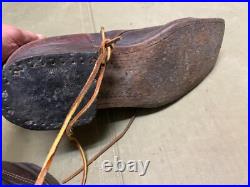 Wwii German M1931 M31 Boots Low Boots- Size 10, Period War Swedish Made