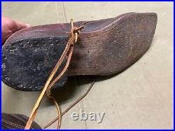 Wwii German M1931 M31 Boots Low Boots- Size 10, Period War Swedish Made