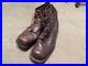 Wwii German M1931 M31 Boots Low Boots- Size 11, Period War Swedish Made