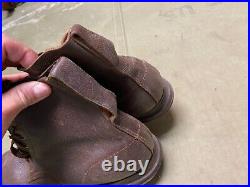 Wwii German M1931 M31 Boots Low Boots- Size 11, Period War Swedish Made