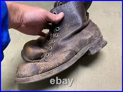 Wwii German M1931 M31 Boots Low Boots- Size 11, Period War Swedish Made