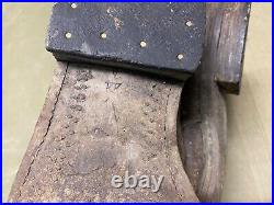 Wwii German M1931 M31 Boots Low Boots- Size 11, Period War Swedish Made