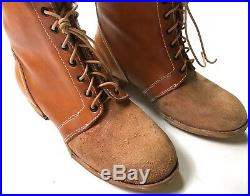 Wwii German M1933 M33 Jackboots Campaign Boots- Size 9