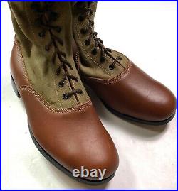 Wwii German M1935 Afrika Korp Knee High Combat Field Boots- Size 12