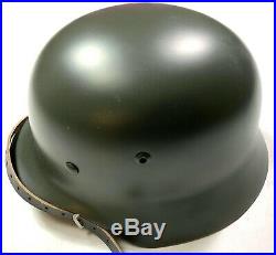 Wwii German M1935 M35 Combat Field Helmet- 68 Shell, 59 Liner
