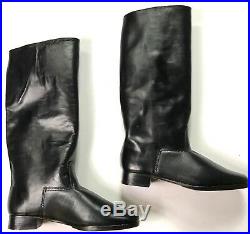 Wwii German M1935 M35 Officer Leather Boots- Size 12