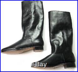 Wwii German M1935 M35 Officer Leather Boots- Size 12