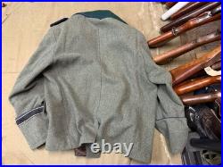 Wwii German M1936 M36 Medical Officer Wool Combat Field Tunic- 2xlarge 50r