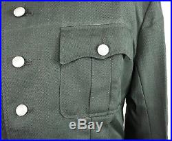 Wwii German M1936 M36 Officer Heer/ss Tricot Tunic-2xlarge