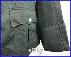 Wwii German M1936 M36 Officer Heer/ss Tricot Tunic-2xlarge