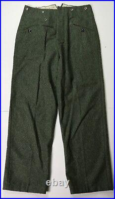 Wwii German M1940 M40 Wool Combat Field Grey Trousers- 2xlarge