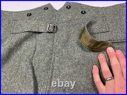 Wwii German M1940 M40 Wool Combat Field Grey Trousers- 2xlarge