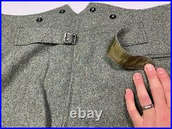 Wwii German M1940 M40 Wool Combat Field Grey Trousers-medium