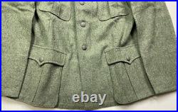 Wwii German M1940 M40 Wool Combat Field Tunic-medium 40r