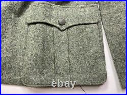 Wwii German M1940 M40 Wool Combat Field Tunic-medium 40r