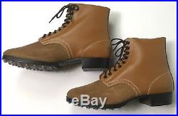 Wwii German M1942 M42 Leather Low Boots- Size 10