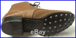 Wwii German M1942 M42 Leather Low Boots- Size 10