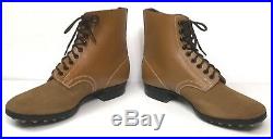 Wwii German M1942 M42 Leather Low Boots- Size 10