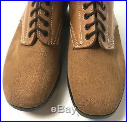 Wwii German M1942 M42 Leather Low Boots- Size 10