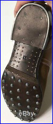 Wwii German M1942 M42 Leather Low Boots- Size 11
