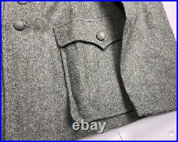 Wwii German M1942 M42 Wool Combat Field Grey Tunic-large