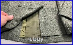 Wwii German M1942 M42 Wool Combat Field Grey Tunic-large