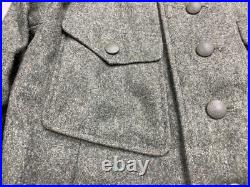 Wwii German M1942 M42 Wool Combat Field Grey Tunic-xlarge