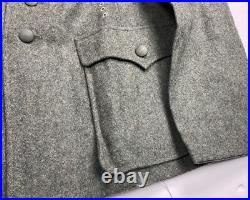 Wwii German M1942 M42 Wool Combat Field Grey Tunic-xlarge