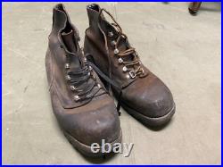 Wwii German M1943 Mountaineer Boots Low Boots- Size 9, Post War Swedish Made