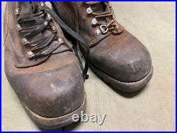 Wwii German M1943 Mountaineer Boots Low Boots- Size 9, Post War Swedish Made